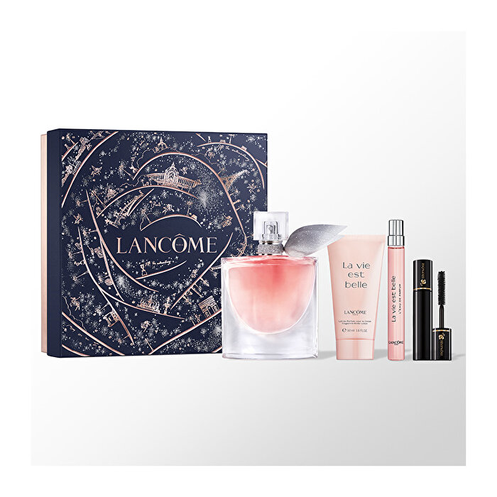 La Vie Est Belle EDP 100ML + 10ML + Losyon + Mini Maskara Yılbaşı  Seti-3614274330663-076301a0