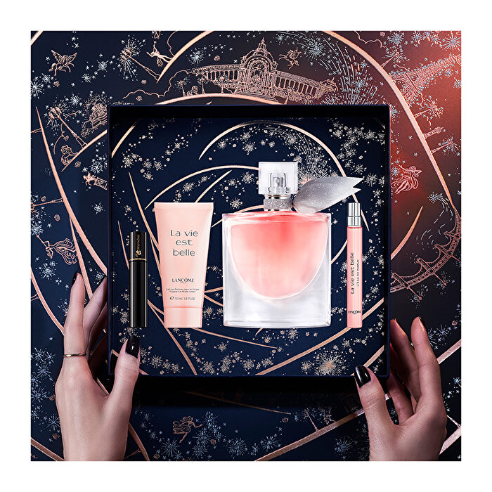 La Vie Est Belle EDP 100ML + 10ML + Losyon + Mini Maskara Yılbaşı  Seti-3614274330663-0761019d