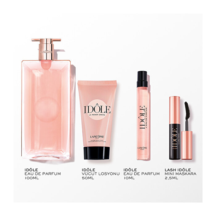 Idole EDP 100ML + 10ML + Losyon + Mini Maskara Yılbaşı Seti-3614274331110-072c019a