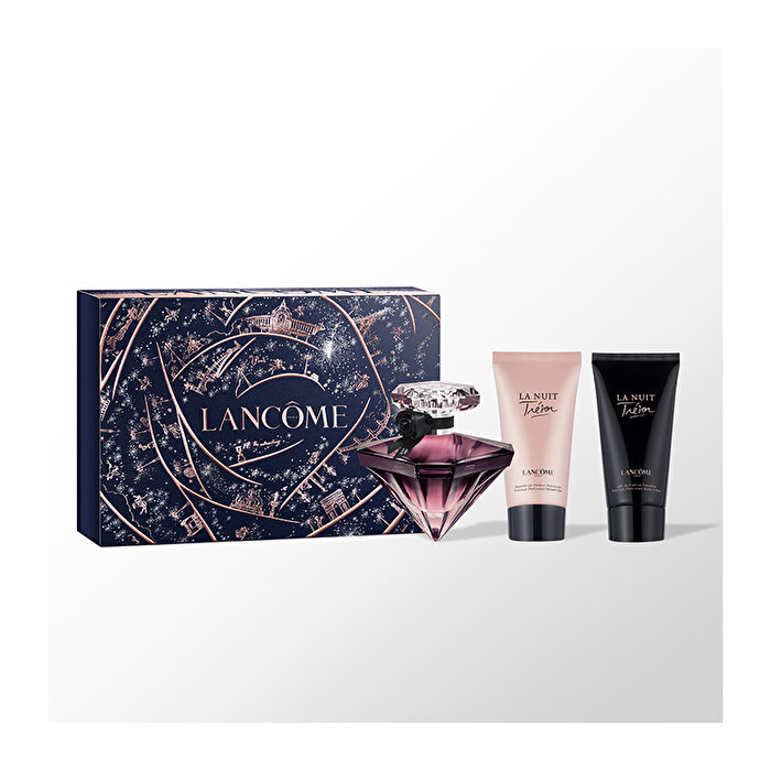 La Nuit Trésor EDP 30ML + Losyon + Duş Jeli Yılbaşı Seti-3614274338966-0734019a